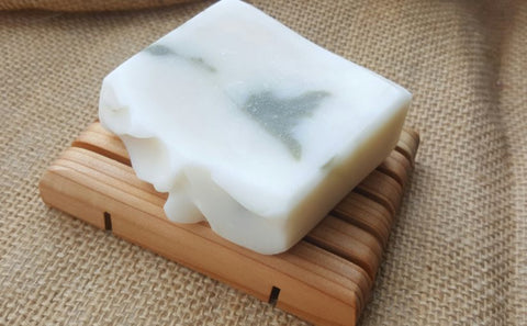 JADE Goat Milk Soap-peppermint/eucalyptus