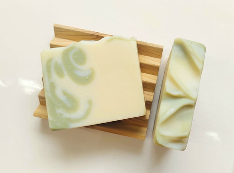 JADE Goat Milk Soap-peppermint/eucalyptus