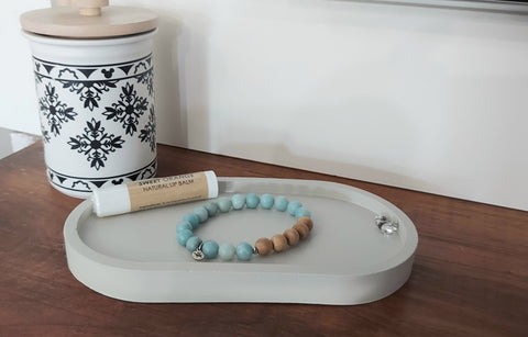 Concrete Trinket Valet Tray