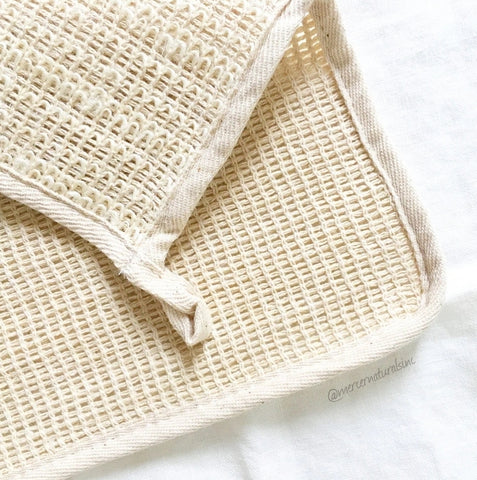 EXFOLIATING SISAL CLOTH